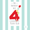 Kids Southsea's Best 3 Year Old Card