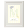 Personalised Alphabet Letter in Lemon Yellow