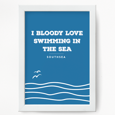 Sea Swimming Print