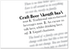 Craft Beer Definition Print