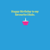 You're My Favourite Dinlo Card