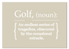 Golf Noun Print