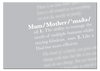 Mum Definition Print