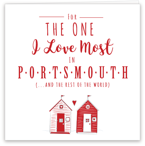 One I Love in Portsmouth Card