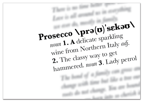 Prosecco Definition Print