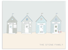 Four Personalised Beach Huts