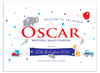 Personalised Welcome to the World Print