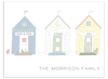 Three Personalised Beach Huts
