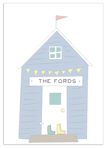 Single Personalised Beach Hut