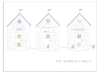 Three Personalised Beach Huts