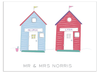 Two Personalised Beach Huts