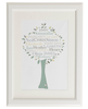 Personalised Family Tree 'Apple' Design
