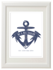 Personalised Anchor Wedding Print