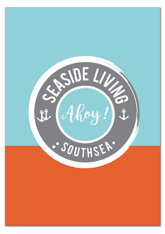 'Seaside Living' Southsea Print