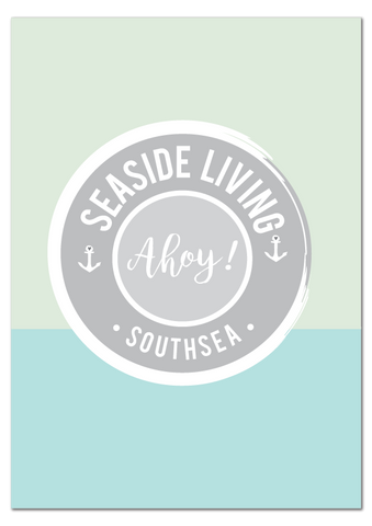 'Seaside Living' Print