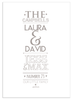 Personalised Family Name Print