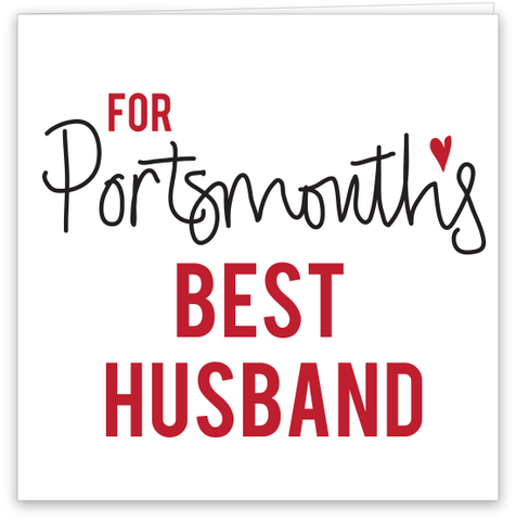 Portsmouth's Best Husband Card
