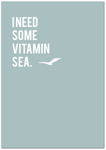 Vitamin Sea Print