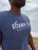 Vitamin Sea Adult T-Shirt - Storm Navy