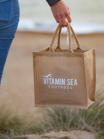 Vitamin Sea Southsea Jute Shopper Bag