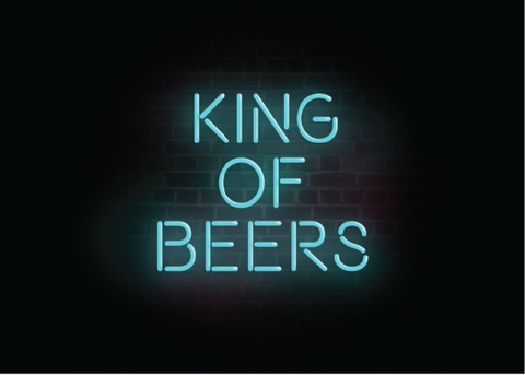 King of Beers Card