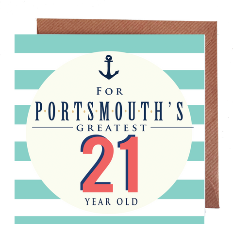 Portsmouth's Greatest 21 Year Old Card