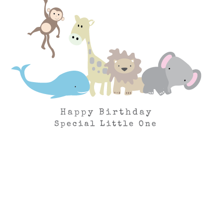 Special Little One Birthday Card