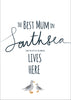 Best Mum in Southsea Print